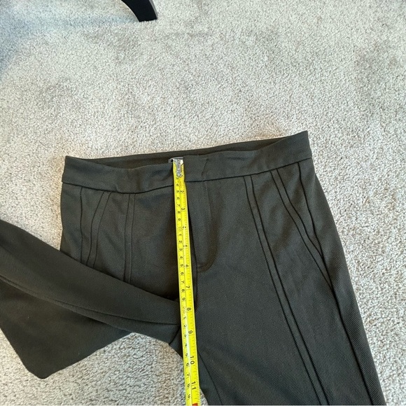 VINCE Green equestrian style riding legging pants Sz 6 - Picture 7 of 10